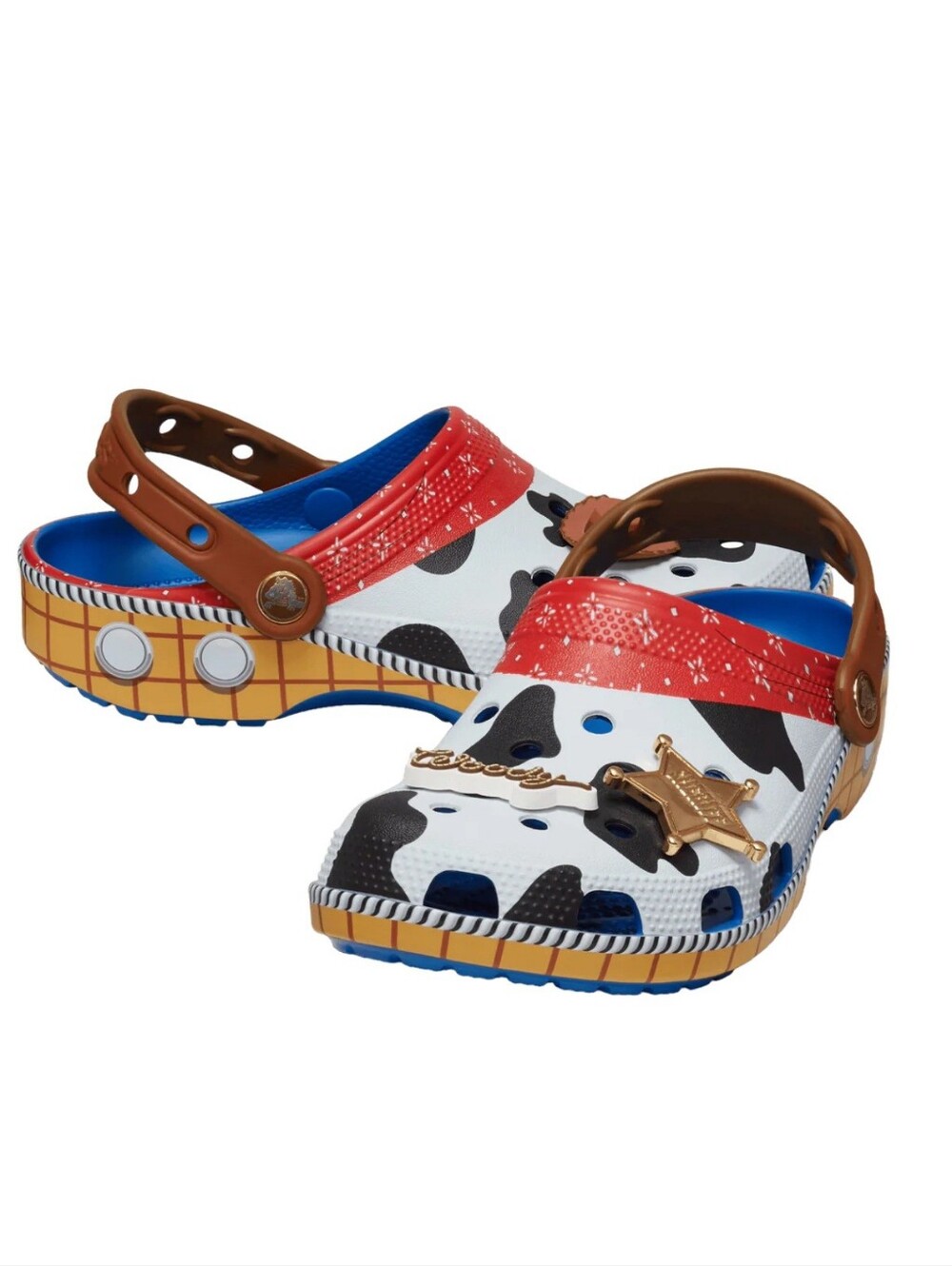 New Crocs X Disney Pixar's Toy Story Sheriff Woody Classic Clog